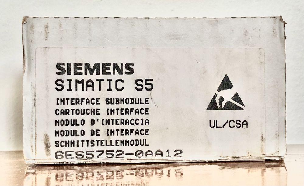 Moduł Siemens Simatic S5 6ES5752-0AA12 nowa płytka interfejs E-stand