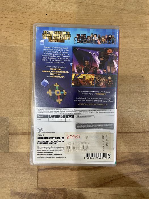 Minecraft Modo Historia Nintendo Switch