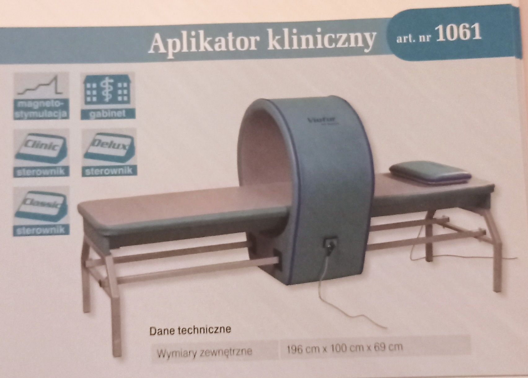 Aplikator kliniczny Viofor JPS cały zestaw !