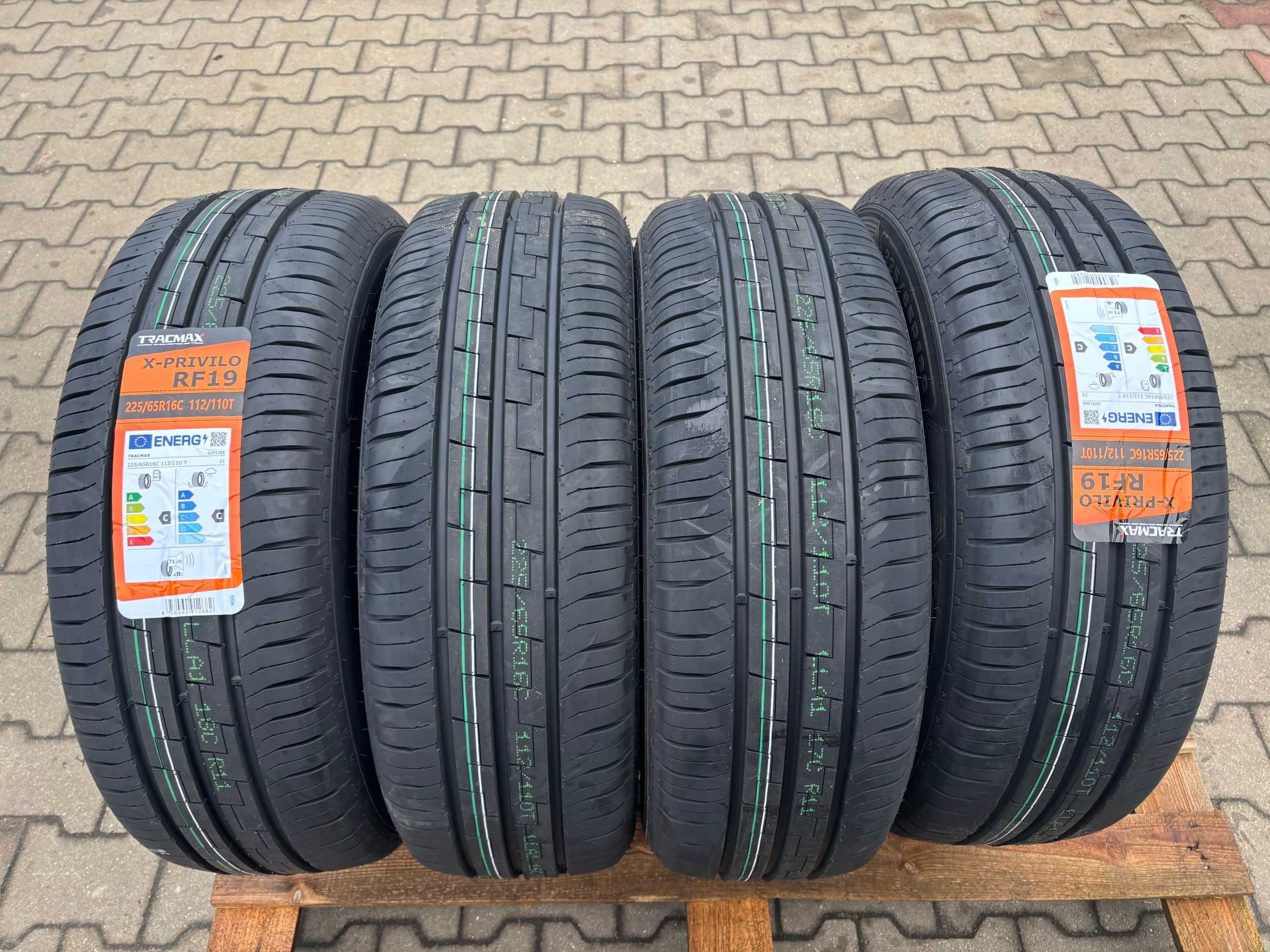 Okazja opony letnie 225/65R16C TRACMAX X-Privilo RF19 NOWE 2024