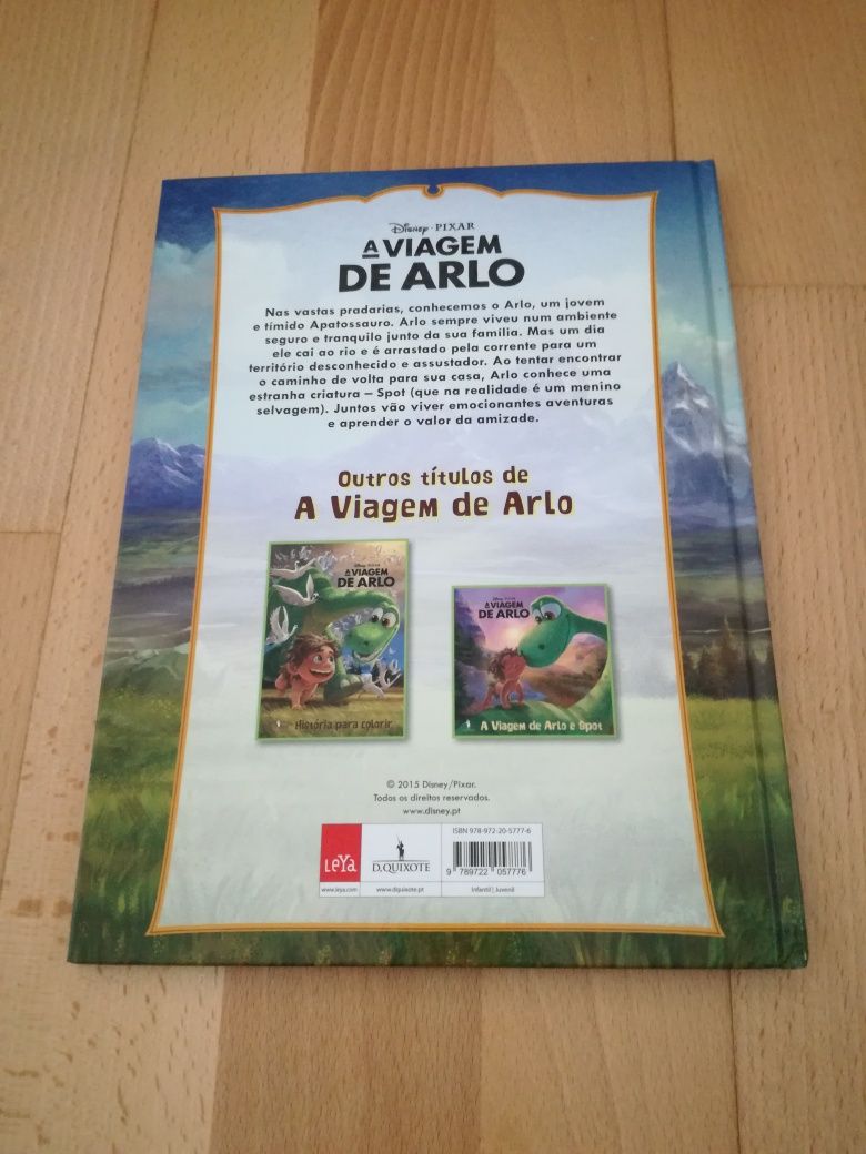 A viagem de Arlo - O livro do filme