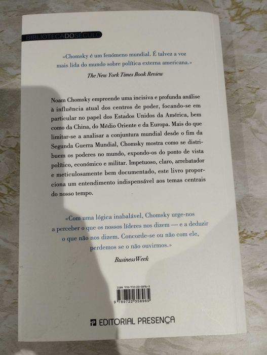 Livro - Quem Governa o Mundo? - Noam Chomsky - NOVO