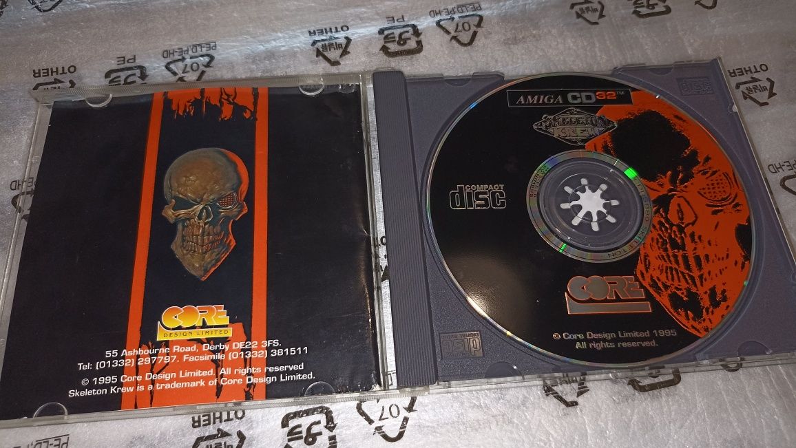 Skeleton Krew Amiga cd32 płyta lustro
