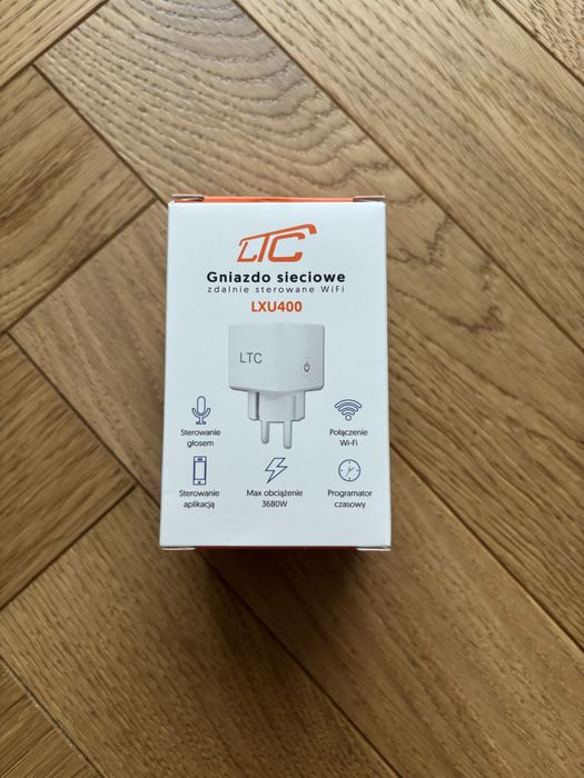 Gniazdo sieciowe zdalnie sterowane WiFi LTC lxu400