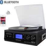 Wieża Stereo Gramofon, Fm, Bluetooth Usb Mp3 wbudowane głośniki