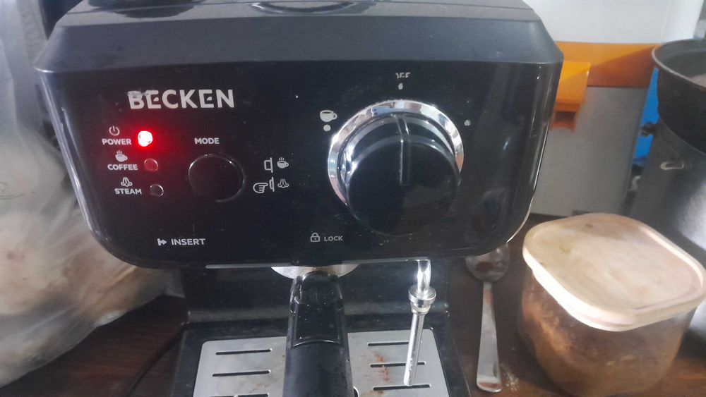 Maquina de cafe de manipulo