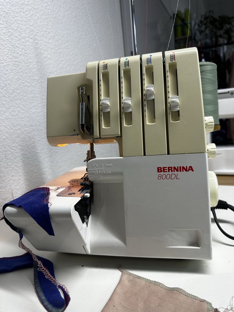 Оверлок Bernina 800DL 2/3/4 нитковий