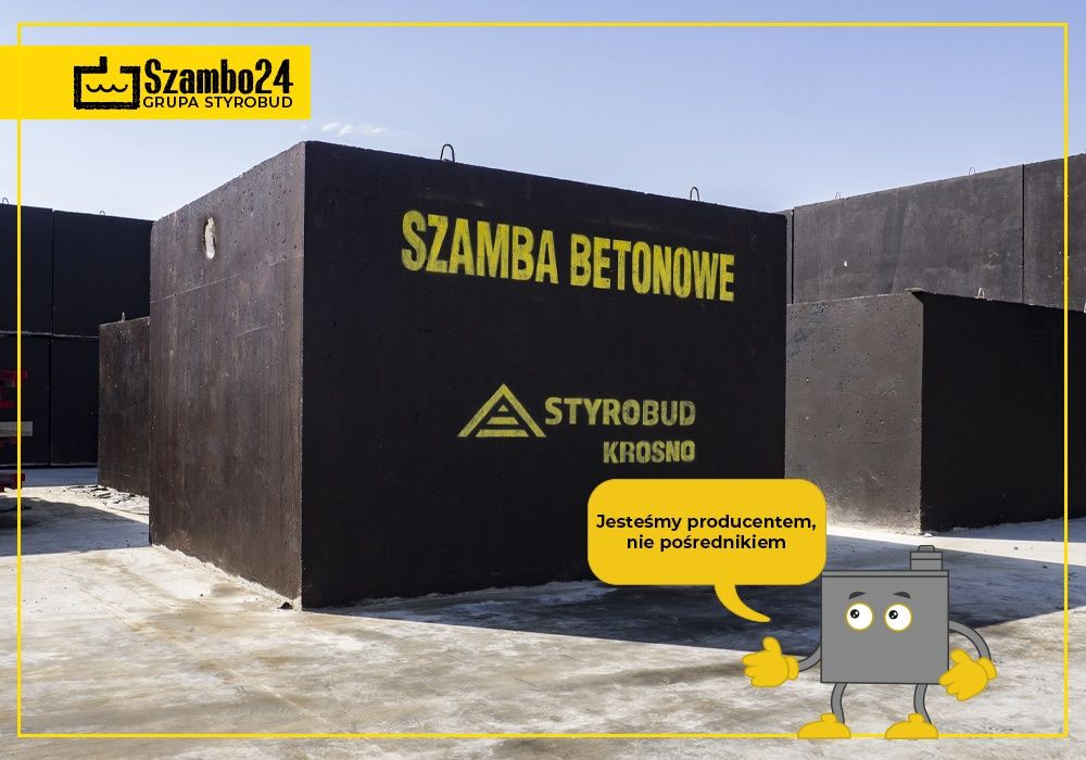 Brzozów - Szambo betonowe / Zbiornik - Producent, transport i montaż