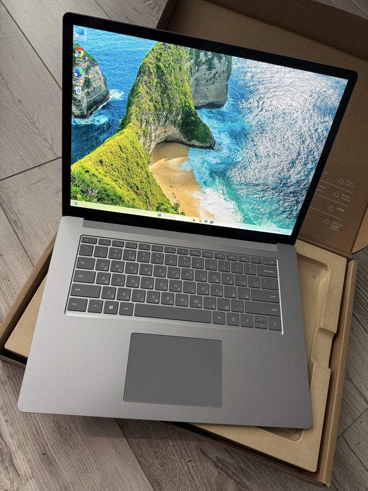 Ноутбук MICROSOFT Surface Laptop 5 15 Platinum (RIQ-00001)