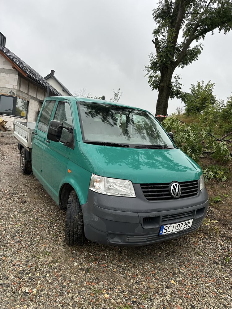 Vw t5 doka brygadówka 131tys km