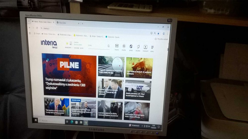 Monitor 19 cali Samsung SyncMaster940N.
