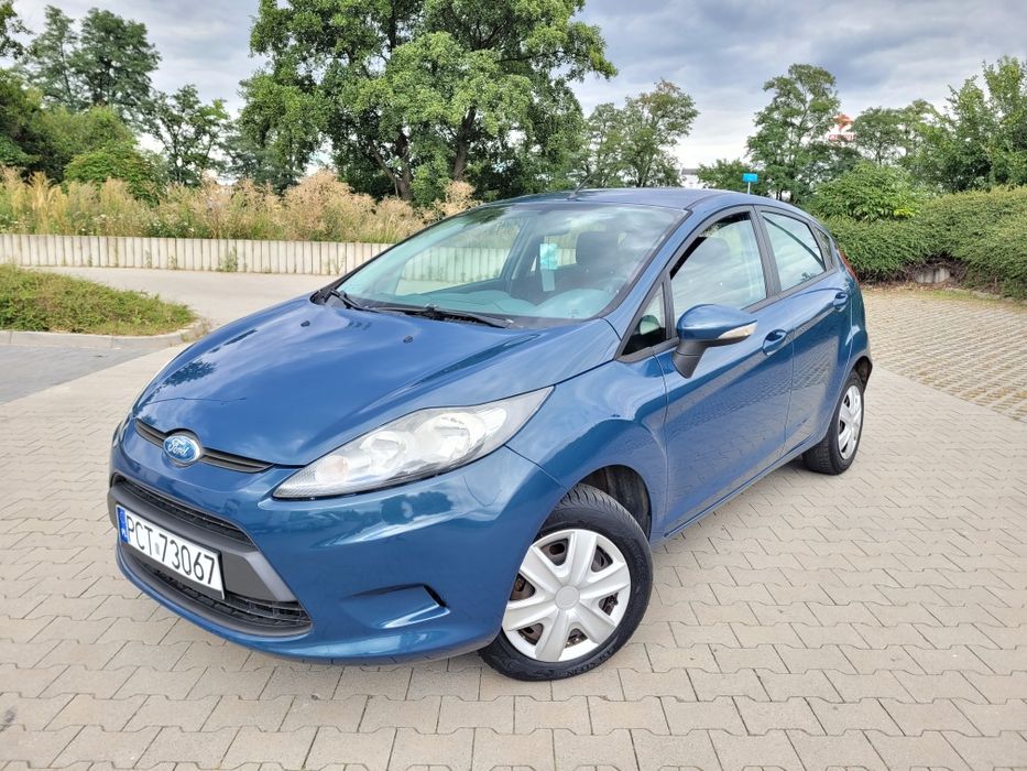 Ładny Ford Fiesta mk7 1.6 TDCi 90km-2008 rok-Klima-5 Drzwi-Ekonomiczny