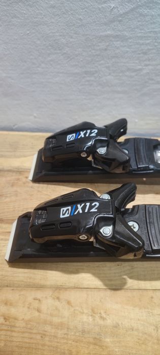 Wiązania narciarskie Salomon X 12 grip walk  z płytą