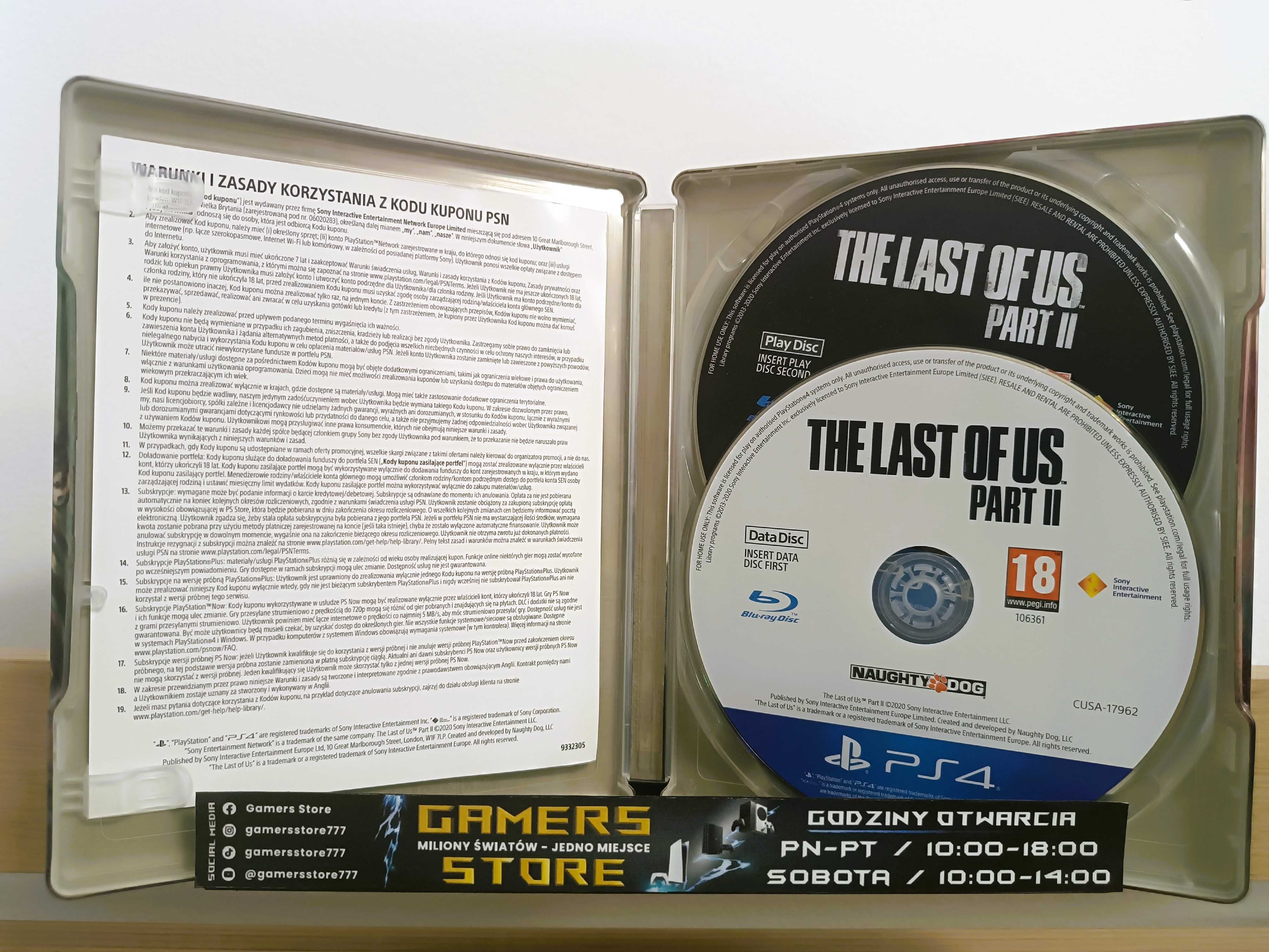 The Last of Us Part 2 Kolekcjonerska Edycja Steelbook i Artbook - PS 4