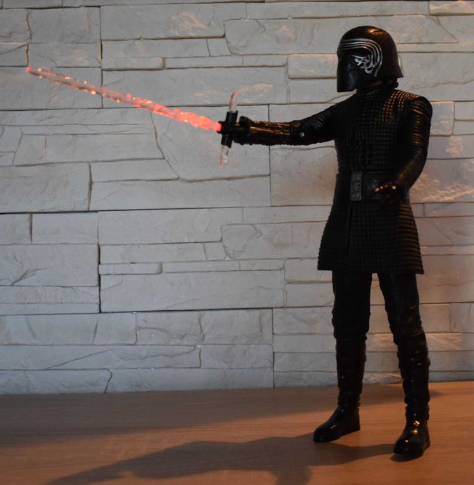 Star Wars KYLO REN figurka interaktywna + DEATH TROOPER