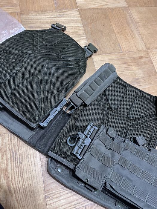 Kamizelka taktyczna zielona 1000D molle