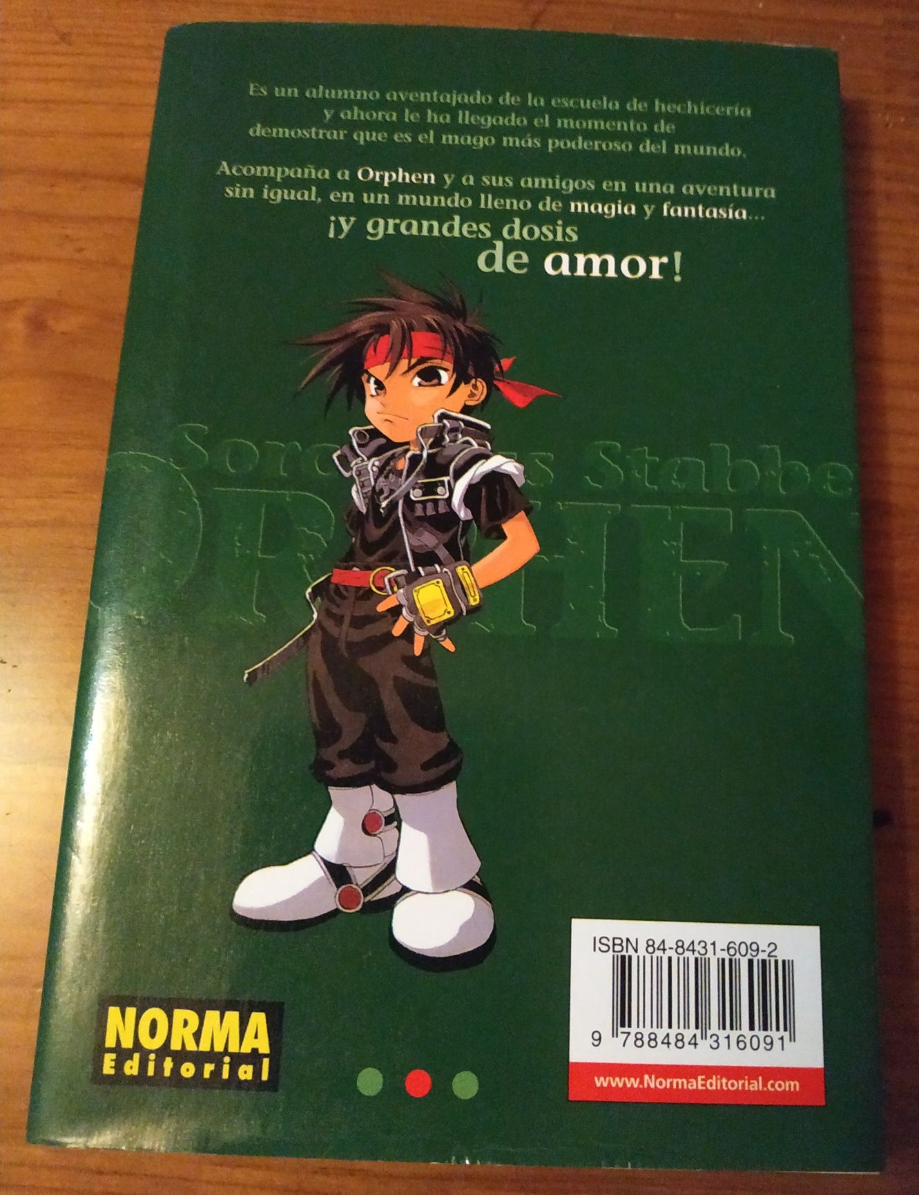 Manga Orphen vol 1 espanhol