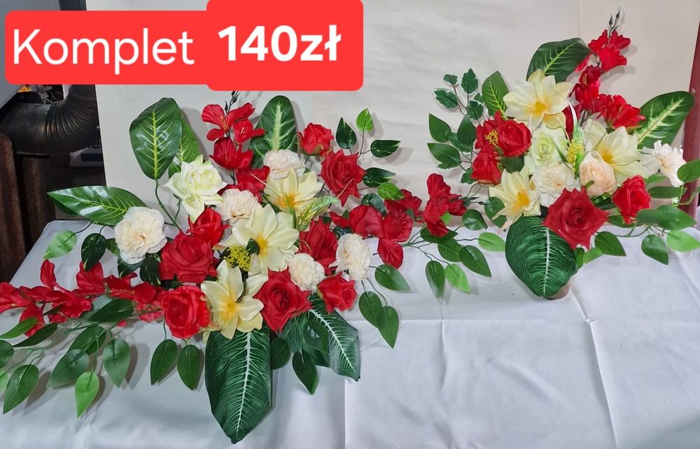 Stroiki oraz komplety na groby