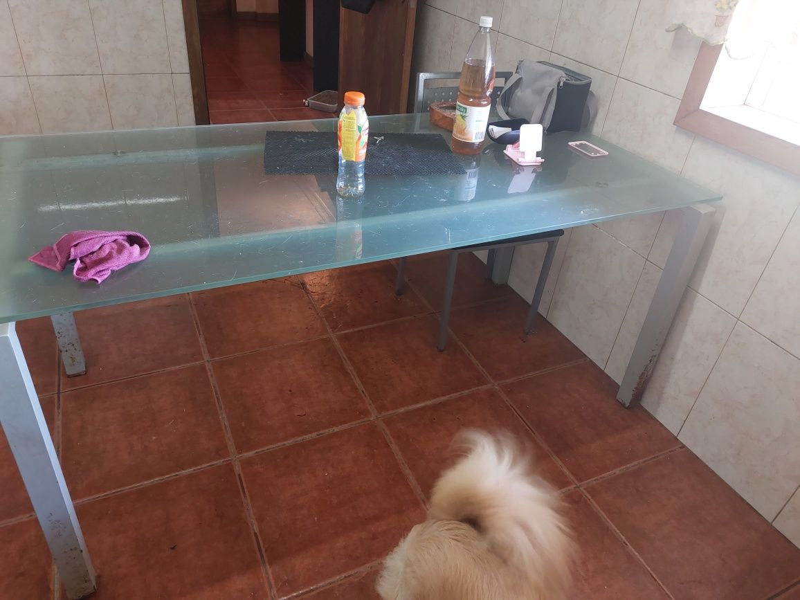 mesa tampo vidro
