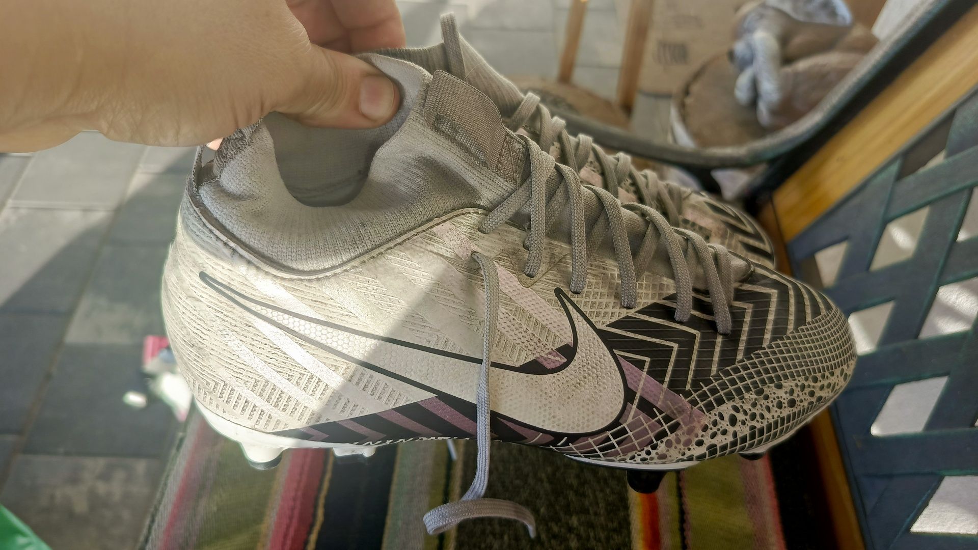 Nike Mercurial świetne błyszczące korki buty piłkarskie 36.5