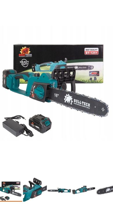 Piła Łańcuchowa  Akumulatorowa  16 cali 3.8 kM najmocniejsza z aut. Sm