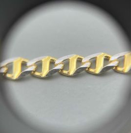 Nowy Złoty łańcuszek splot GUCCI - 3.40g / P.585 / 50cm