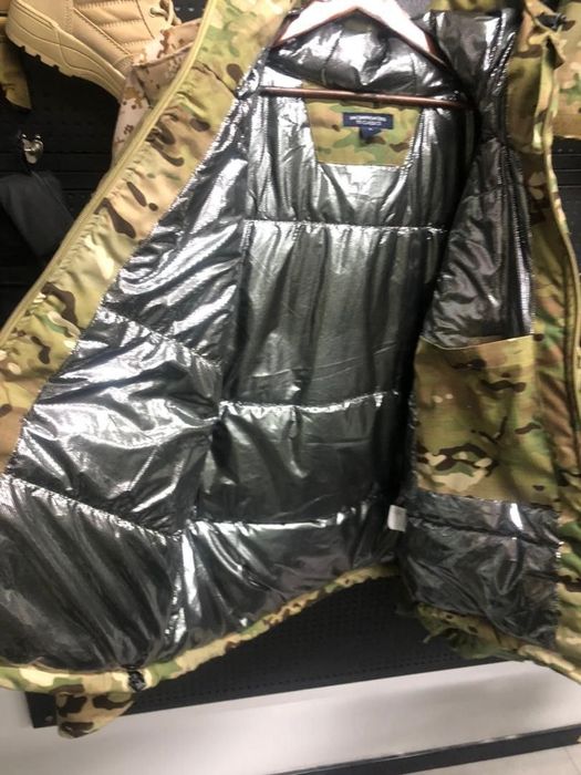 Зимова тактична форма мультикам Omni-heat (комплект куртка + штани)