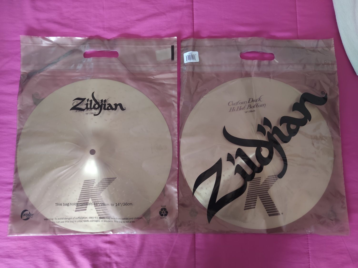 NOVO | Zildjian 14" K-Custom Dark Hi-Hat