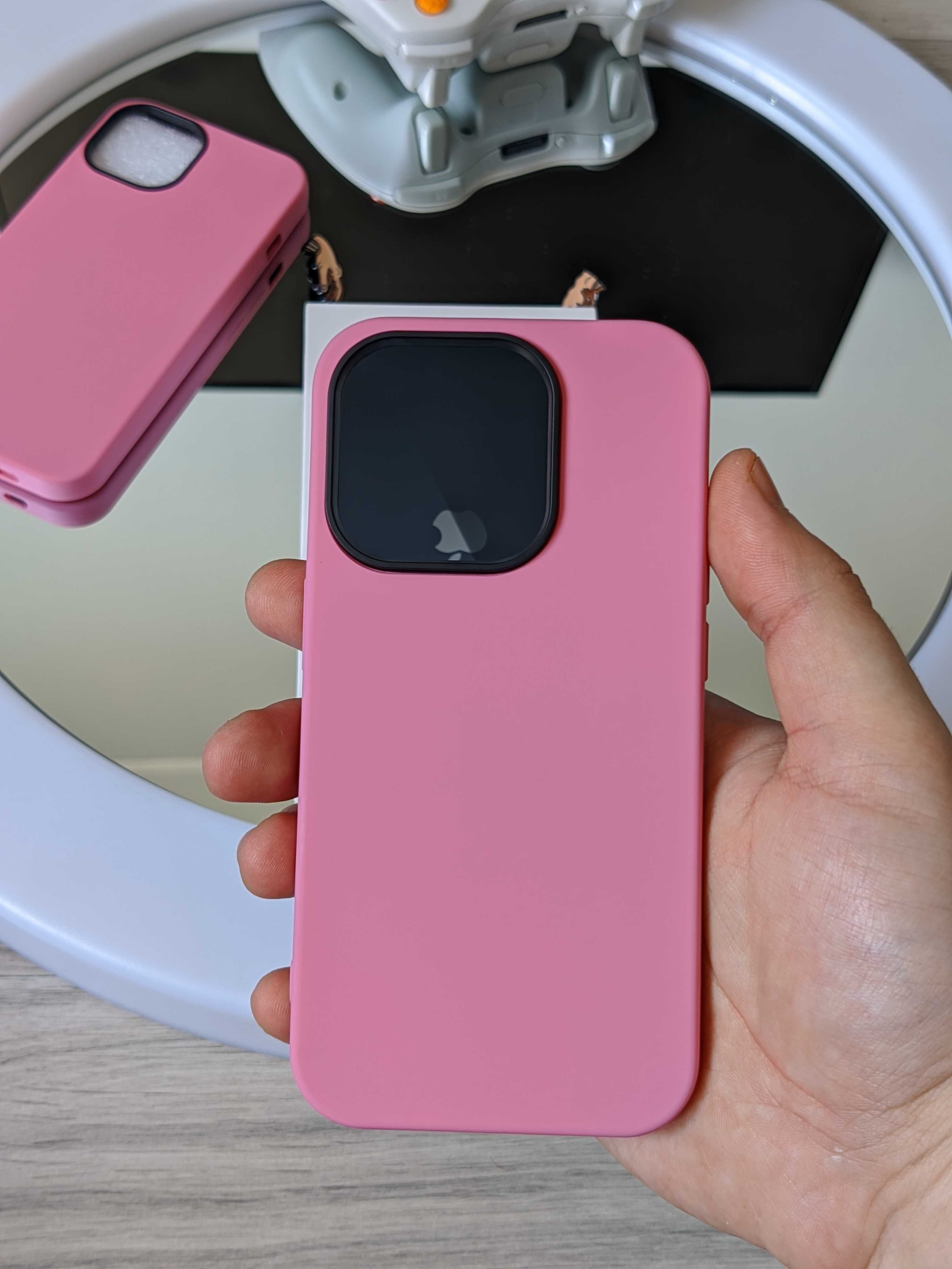 Чохол Matte Pink для iPhone 15 Pro чехол айфон 15 про