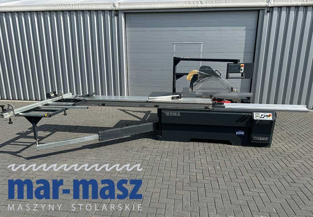 Piła formatowa REMA FX500 – 2osie automatyczny liniał wzdłużny pilarka
