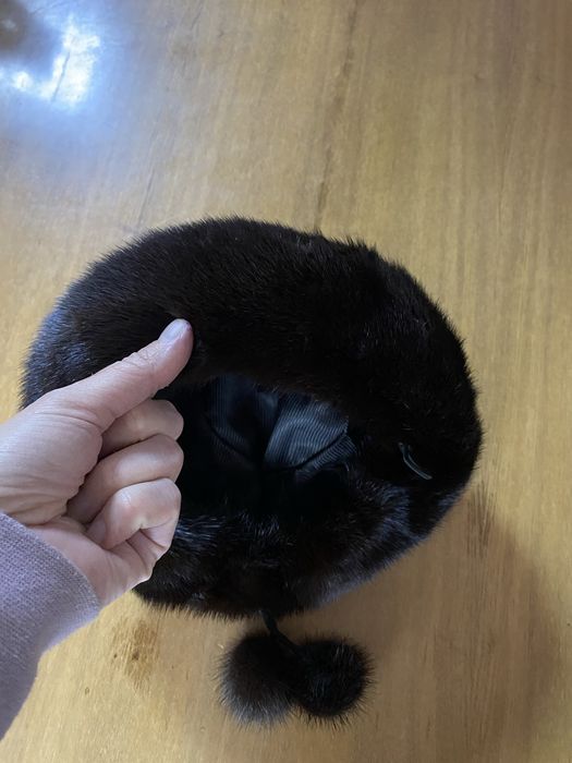 Норковий берет в ідеальному стані