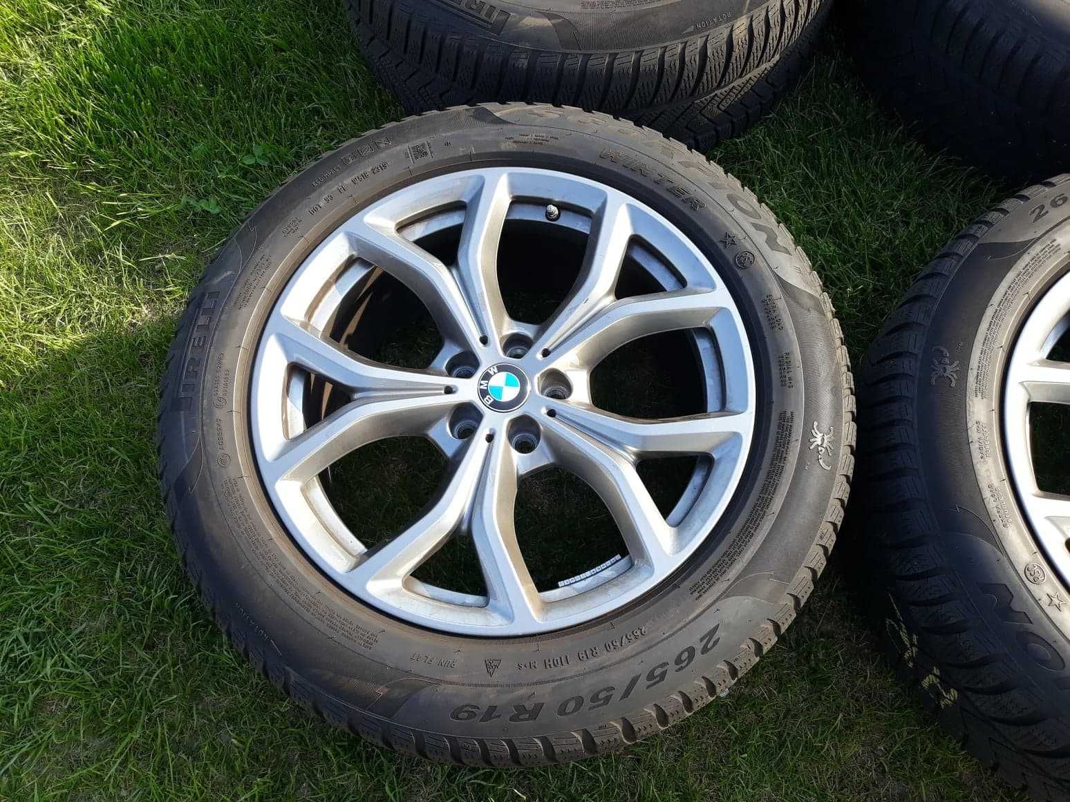 Oryginalne koła zimowe 19 cali BMW X5 G05 265/50 R19 wzór 735