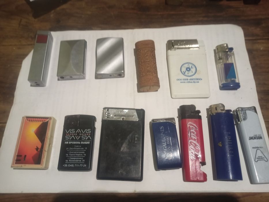 Зажигалки коллекционные брендированные