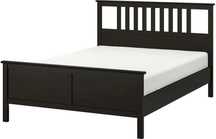 Łóżko Hemnes czarne Ikea 160x200