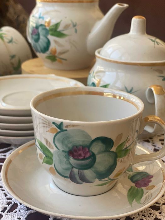 Сервіз советская посуда чашкі тарелкі Полонне Довбиш