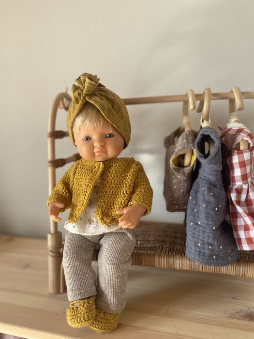 Ubranka dla lalki Miniland 38 cm