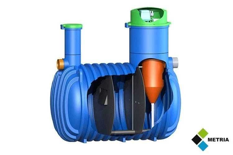 Oczyszczalnia biologiczna hybryda BDH 8 dla 6-8 osób