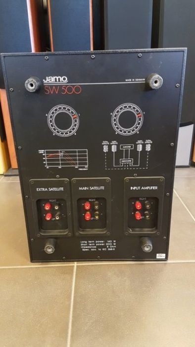 Jamo SW500 - Subwoofer e satélites