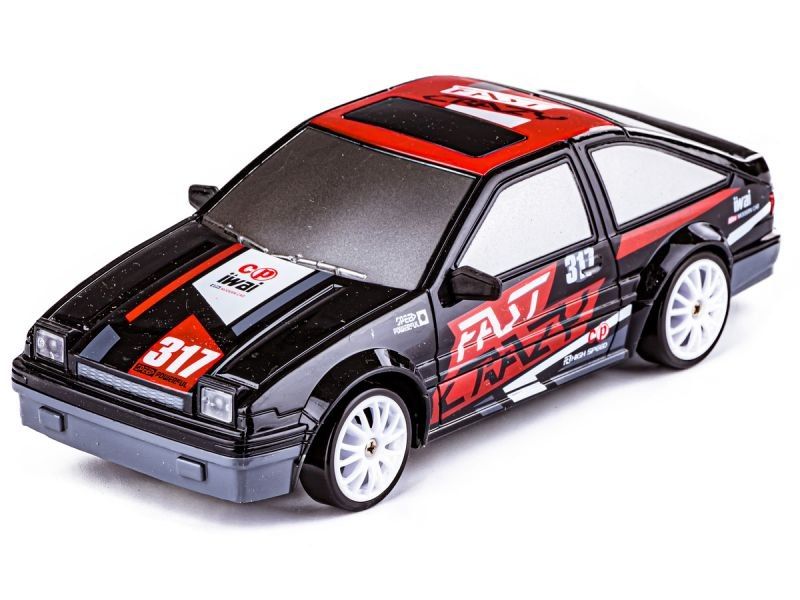 Samochód zdalnie sterowany Do Driftu, Drift 2,4 GHz 4WD CZARNY