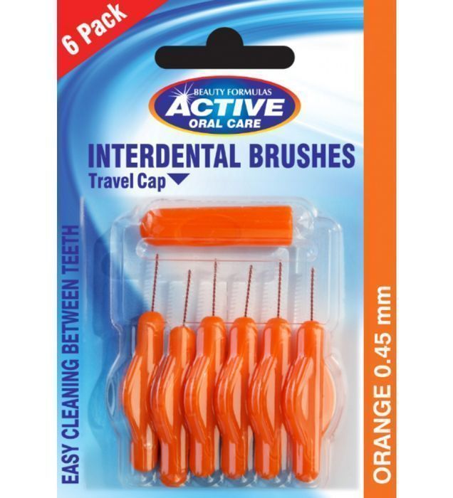 Czyściki Międzyzębowe Active Oral Care, 0.45mm, 6szt.