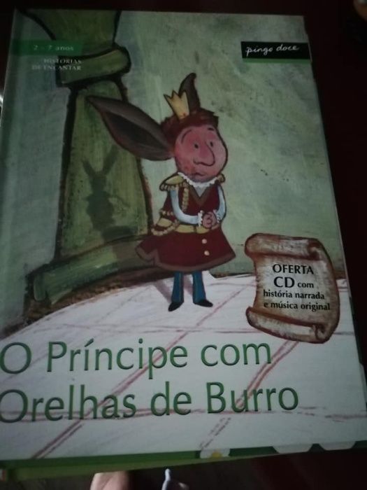 Príncipe com orelhas de burro