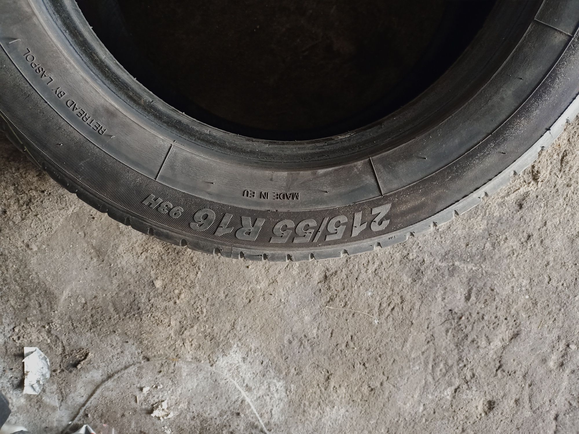 Opony letnie 215/55 r16 2szt