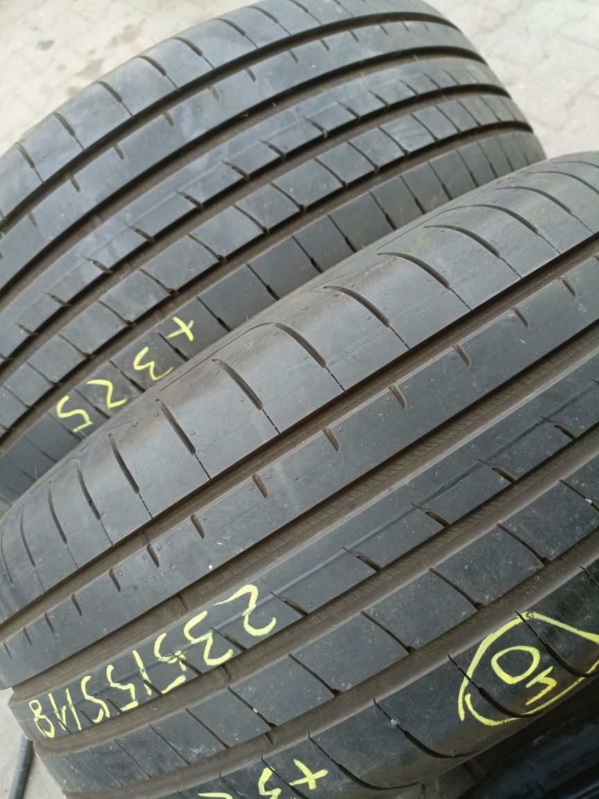 Opony letnie 235/55/18 Goodyear 2023r jak NOWE