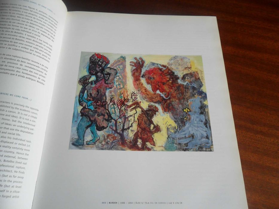 "MANUEL BOTELHO" - Pintura e Desenho - 1ª Edição de 2000 NUMERADA