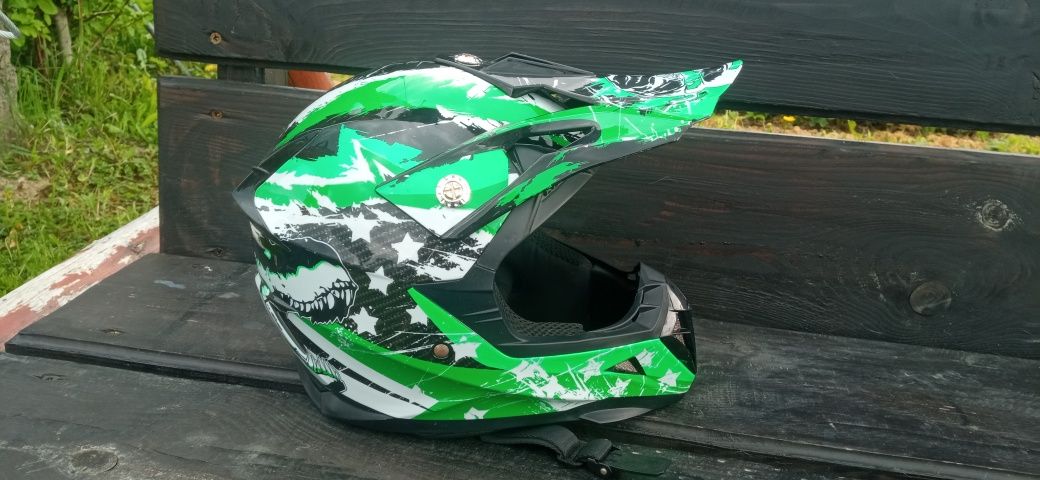 Kask cross/enduro Y L 51-52 stan bdb