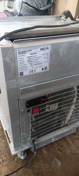 Lodówka reklamowa kaseta chłodząca