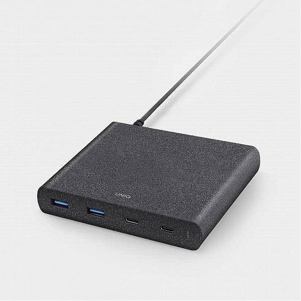 HUB UNIQ Surge LITHOS Collective 90W 2xUSB-A QC 3.0 / 2xUSB-C PD 3.0 -