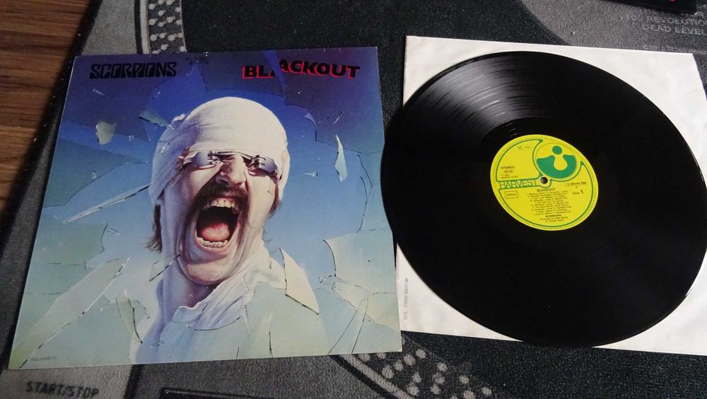 Winyl  Scorpions – Blackout (EX) 1 PRESS.1982