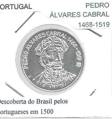 Pedro Álvares Cabral - - - Medalha em Prata
