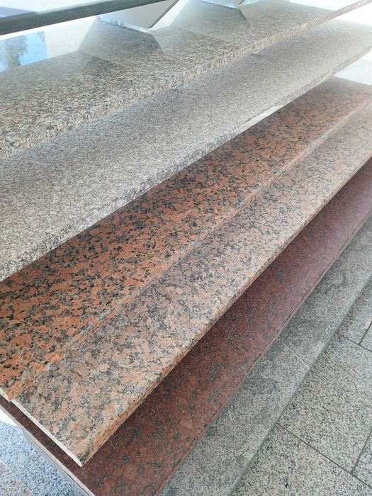 Schody Stopnice Parapety Granitowe gotowe 150x33 oraz pod wymiar
